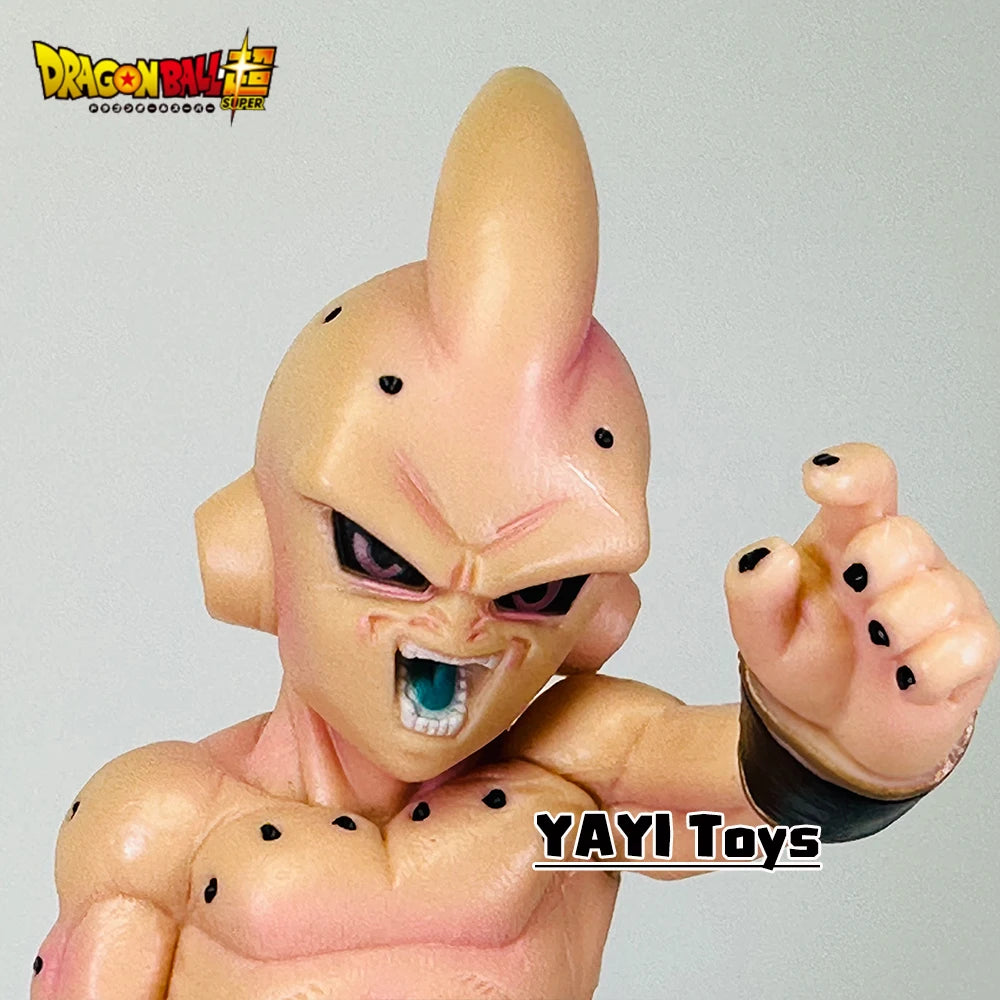 Hot 18cm Dragon Ball Anime Figure Super Saiyan  Action Figures Buu PVC Model Toys Car Decoration Collection Toys For Kids Gifts