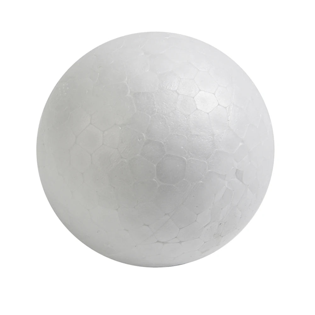 6-12cm Modelling Polystyrene Foam Balls White Craft Balls DIY Hand-painted Gifts Accessory Wedding Celebrations Event Supplies