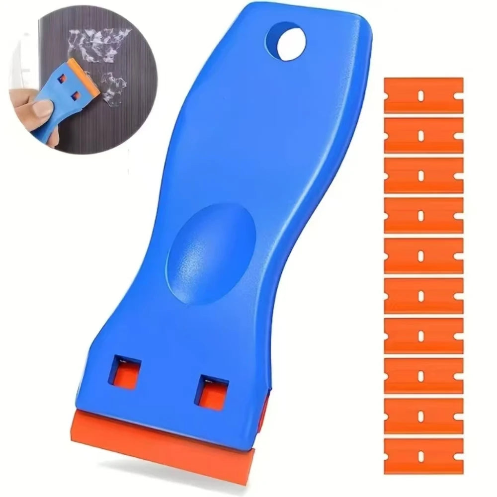 Car Sticker Remover Multipurpose Plastic Small Paint Automotive Film Applying Tool Household Glass Cleaning Scraper