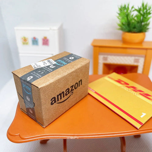 10/5/2/1Pcs 1:12 Dollhouse miniture Express box Gift Box Furniture Toys Doll House Accessories