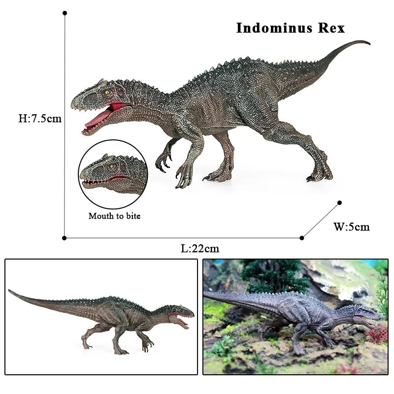 Oenux Jurassic Dinosaur World Eoraptor Dilophosauridae Mosasaurus Velociraptor T-Rex Animasl Model Action Figures Kid Toy Gift