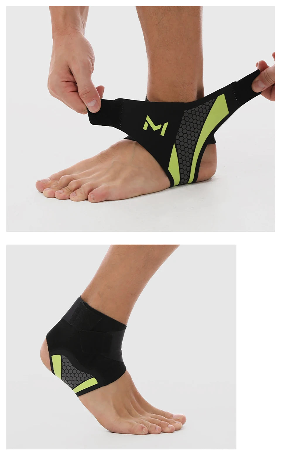 1Pcs Ankle Support Light Thin Breathable Pressurized Fixation Prevent Ankle Sprains Tendon Injury Ankle Joint Protective Cover