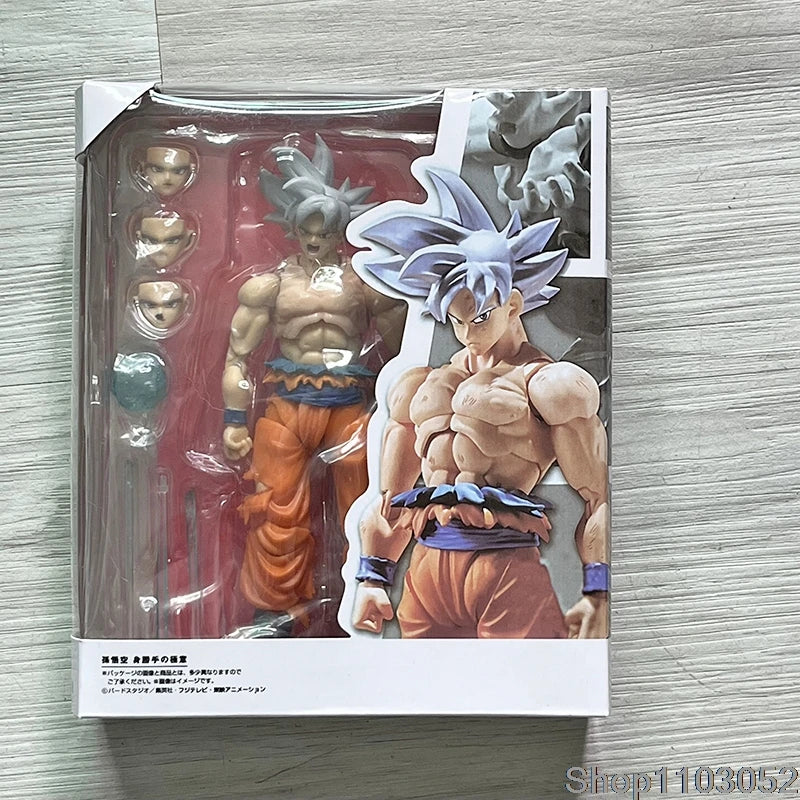 Dragon Ball Z Son Gokul Action Figure SHFiguarts Anime War Damage Super Saiyan Collection Model Birthday Gifts