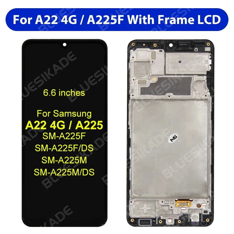 IPS Display For Samsung Galaxy A22 4G LCD A225 Display Touch Screen For Samsung A22 5G Display A226 LCD Digitizer Replace Parts