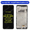 IPS Display For Samsung Galaxy A22 4G LCD A225 Display Touch Screen For Samsung A22 5G Display A226 LCD Digitizer Replace Parts