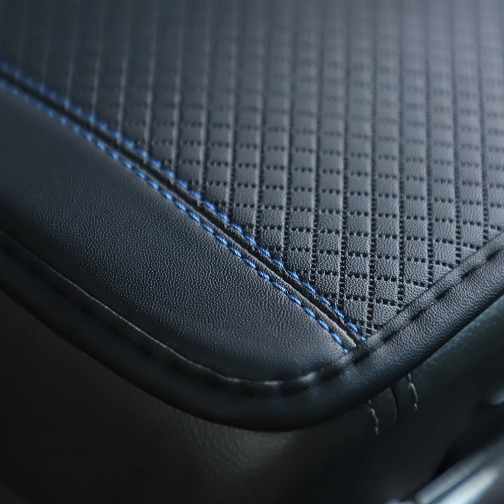 1 PU Comfortable Embossed Waterproof Anti-fouling Car Armrest Cushion Central Control Cushion Automotive Supplies