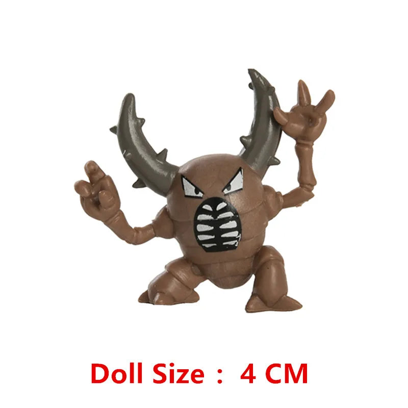 Pokemon 4-13Cm Toys Model Cartoons Movie Anime Figure Pikachu Eevee Charmander Mewtwo Collection Dolls Birthday Best Gift