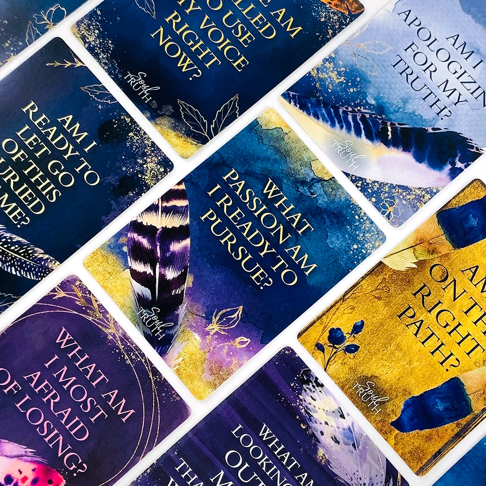 NEW Soul Truth Self-Awareness Oracle Cards Deck Daily Questions That Will Transform Your Life Tarot Oracle Cards Best Gifts