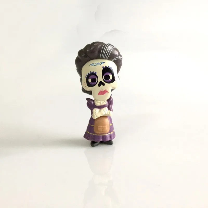 8 Pieces / Set COCO Cartoon Movie Action Figure Vinyl Figurine Collection Model Doll Toys