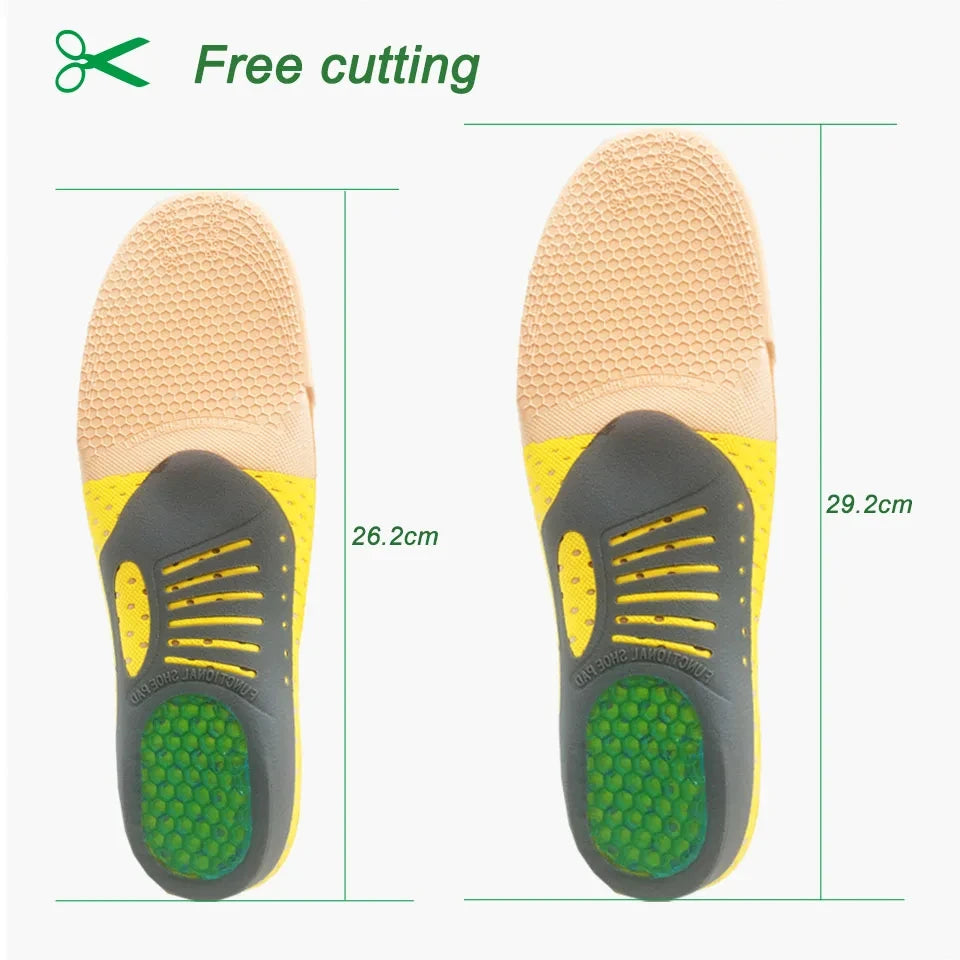 Orthopedic Insoles Orthotics Flat Foot Health Sole Pad For Shoes Insert Arch Support Pad For Plantar Fasciitis Feet Care Insoles