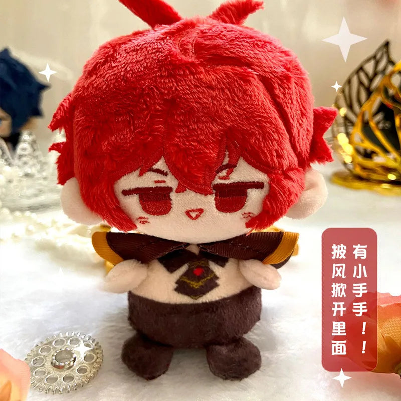 Genshin Impact Plush Doll Sandrone Columbina Yae Miko Arlecchino Sigewine Yae Miko Game Cosplay Stuffed Kids toy Illuga gift