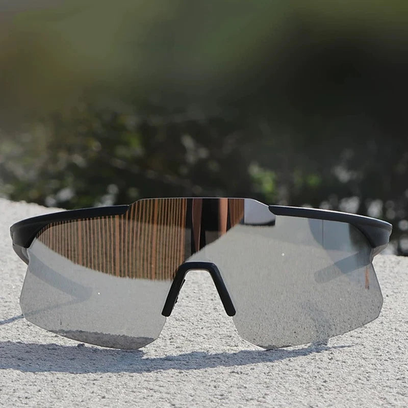 1/2/8pcsPolarized Cycling Sunglasses Outdoor Sport Cycling Riding Running Skiing Goggle Windproof Fishing Eyewear for Men Women