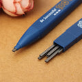 2B Mechanical Pencil Set, Including 1 Pencil and 6 Lead Pieces, Black Lead, No-Sharpening Lead (Color Random).
