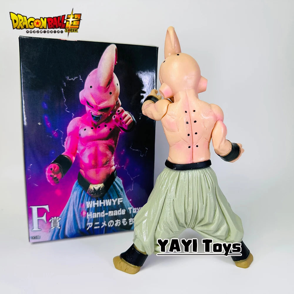 Hot 18cm Dragon Ball Anime Figure Super Saiyan  Action Figures Buu PVC Model Toys Car Decoration Collection Toys For Kids Gifts