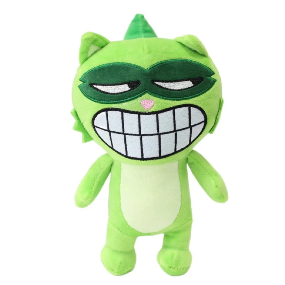 25CM HTF Happy Tree Friends Anime Happy Tree Friends Soldier Fliqpy Plush Toys Dolls Military Flipy Doll Plush Toy for Kids Gift