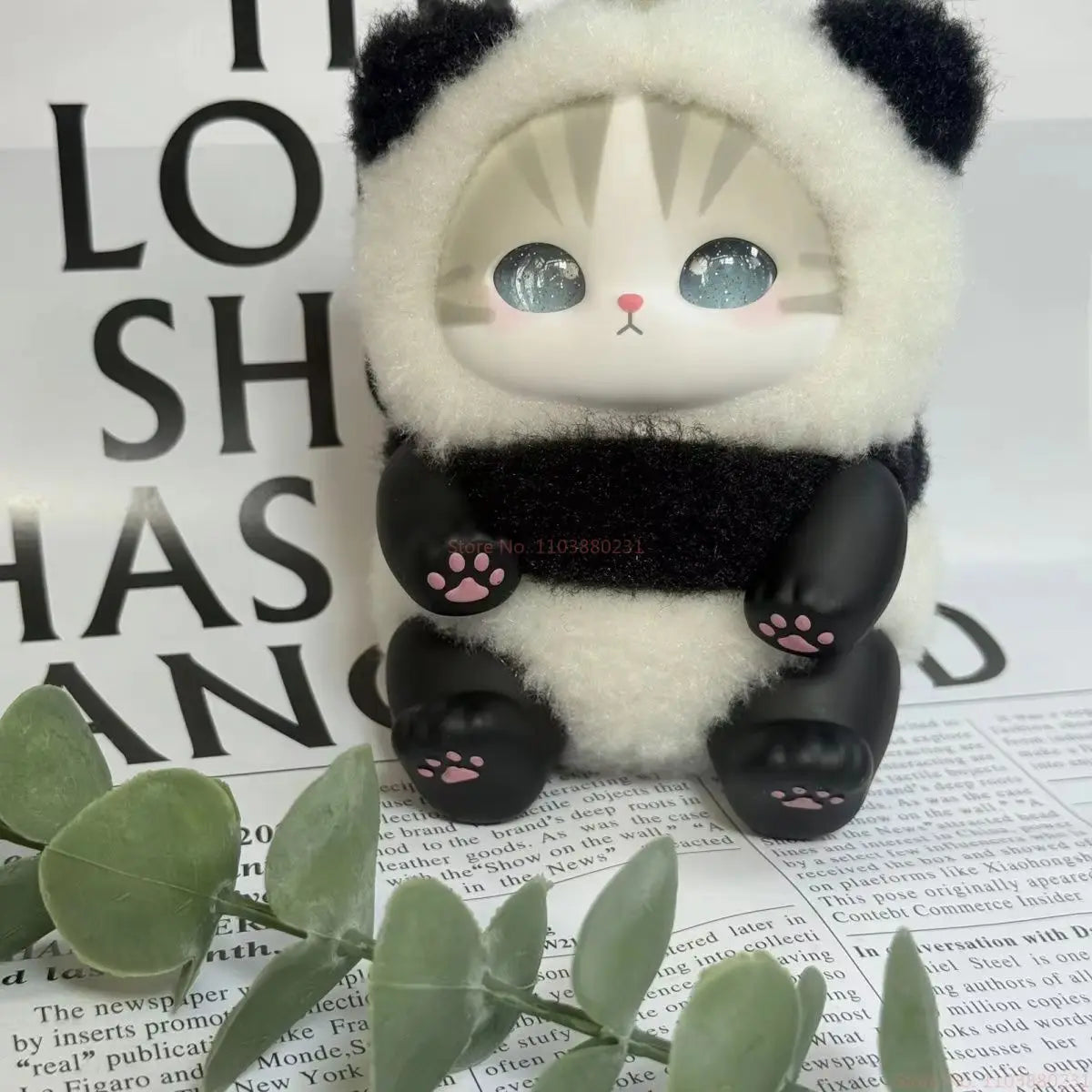 new Mofusand Vinyl Series Toys Shark Cat Surprised Box Toy Ornaments For Kids birthday girl Gift Pendant replica