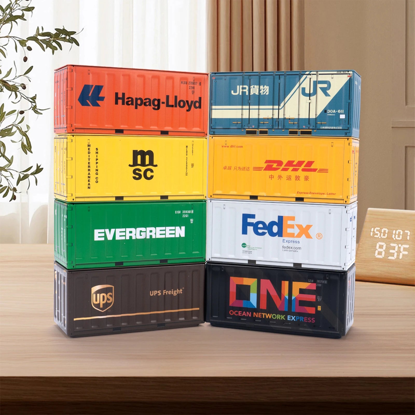 Miniature Storage Display Box Desktop Mini Container Model Mini Iron Storage Box Creative Decoration Collect Small Items Gifts