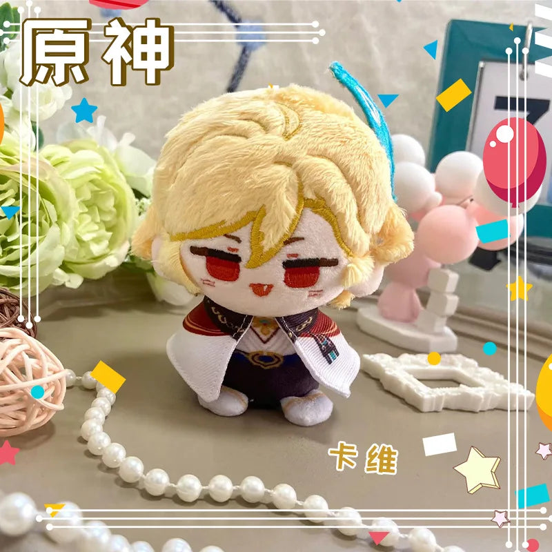 Anime Genshin Impact Plush Doll Citlali Mavuika Kachina Mualani Kinich Kaveh Alhaitham Kids toys Gifts Key Chain Small pendants