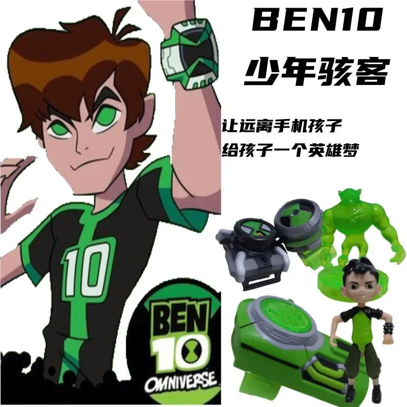 Ben10 Omniverse Action Figures Omnitrix Ben Tennyson Projection Watch Sound Light Doll Model Collect Ornaments Gifts Toy