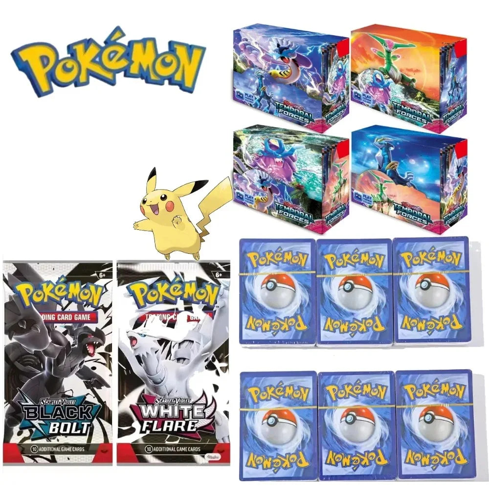 360 units/case Pokémon Scarlet & Violet 151 Prism Scale Fusion Strike English Booster Battle Transaction Gift Card Halloween
