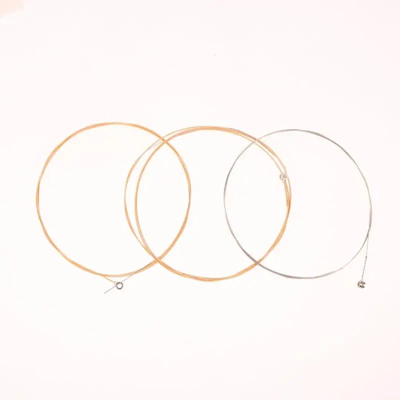 {MAX-114} 1 Pcs Smooth-Feel Non-Oxidation Acoustic Guitar Strings Set - Ideal For Ballad & Ethnic Plucked Instruments