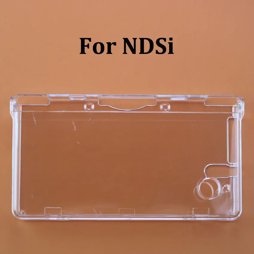 1pcs Plastic Clear Crystal Hard Shell Case Cover For 3DS New 3DS XL LL For NDS Lite NDSL NDSi XL LL For GBA SP PSP PSV 1000 2000