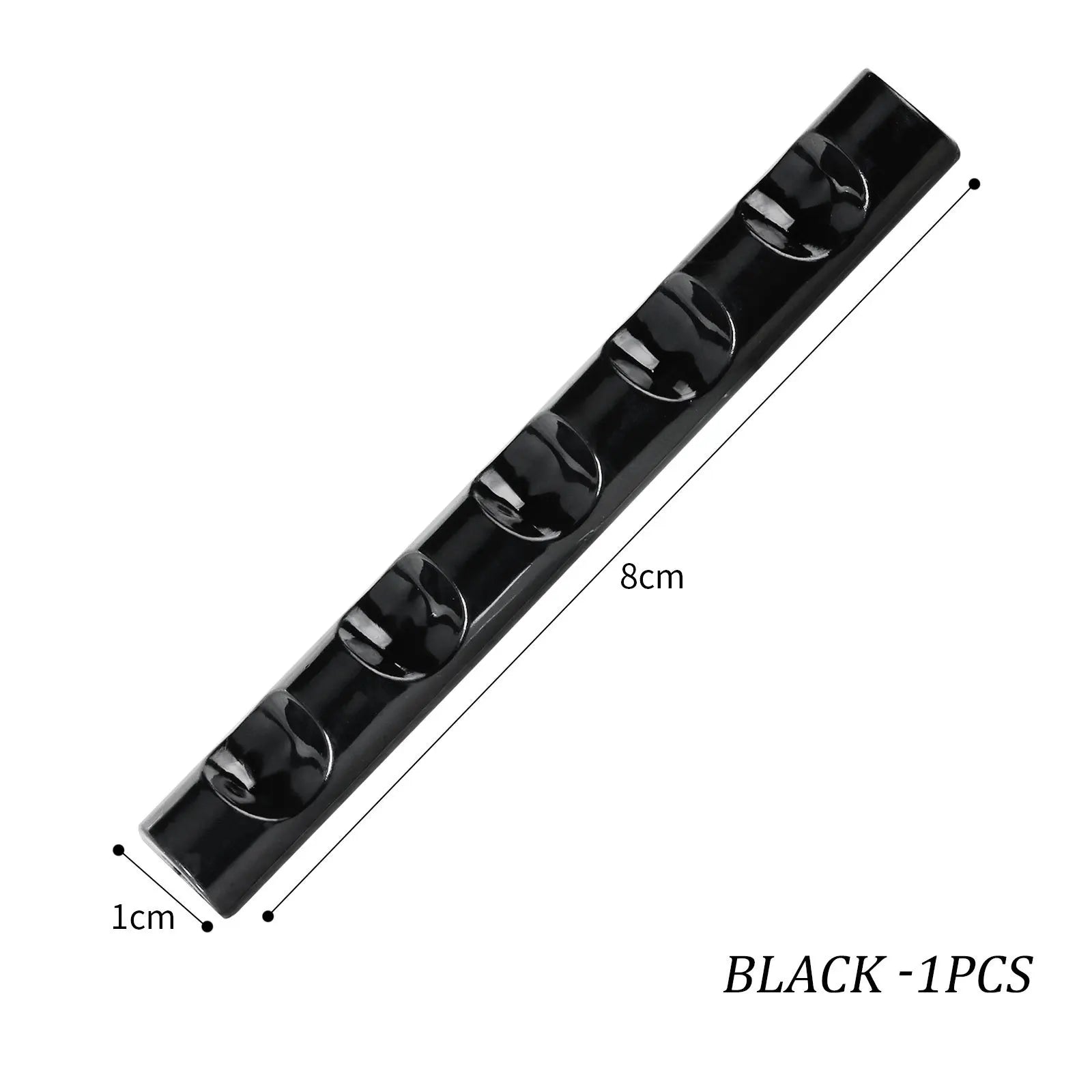 5 Grids Acrylic Clear Nail Brush Shelf Portable Mini crystal Painting Pen Rest Holder Stand Colorful UV Gel Brush Display Holder