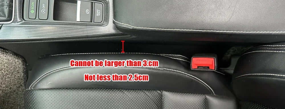 1 Pair Universal Car Seat Gap Plug Strip Side Seam Car Gap Filler Leak Proof Seat Gap Storage Organizer Interior Decoration