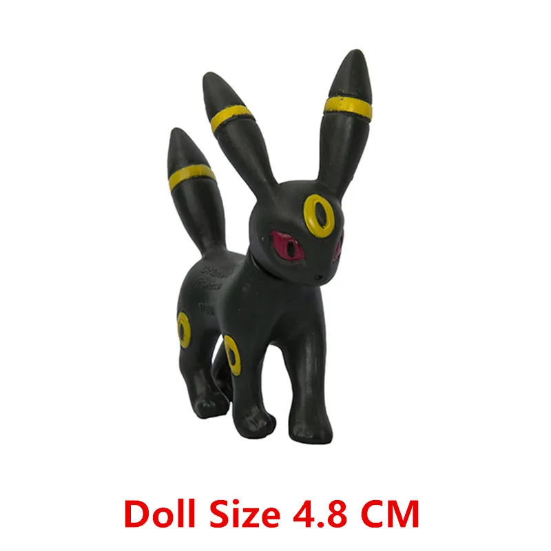 Pokemon Anime Figure Pikachu Sun Elf Eevee Gengar Monstruo De Bolsillo Cartoons Figure Model Action Toy Gift Buy in bulk