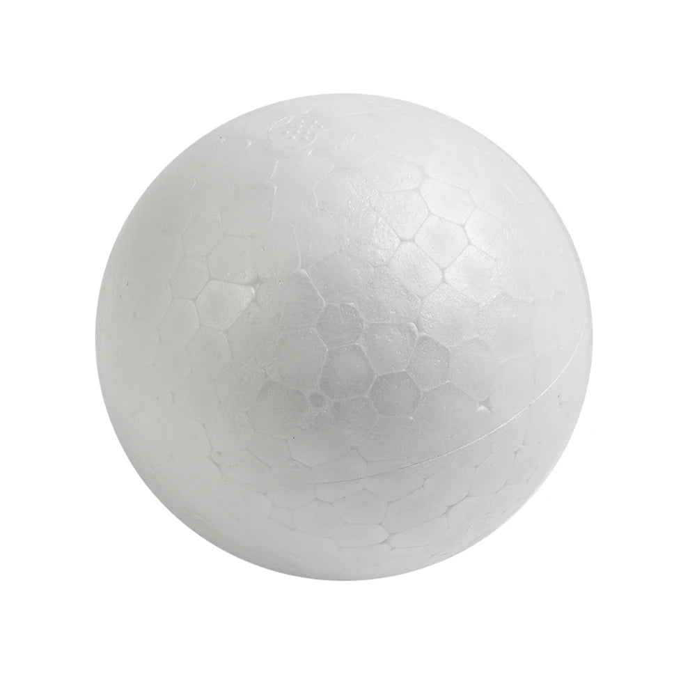 6-12cm Modelling Polystyrene Foam Balls White Craft Balls DIY Hand-painted Gifts Accessory Wedding Celebrations Event Supplies