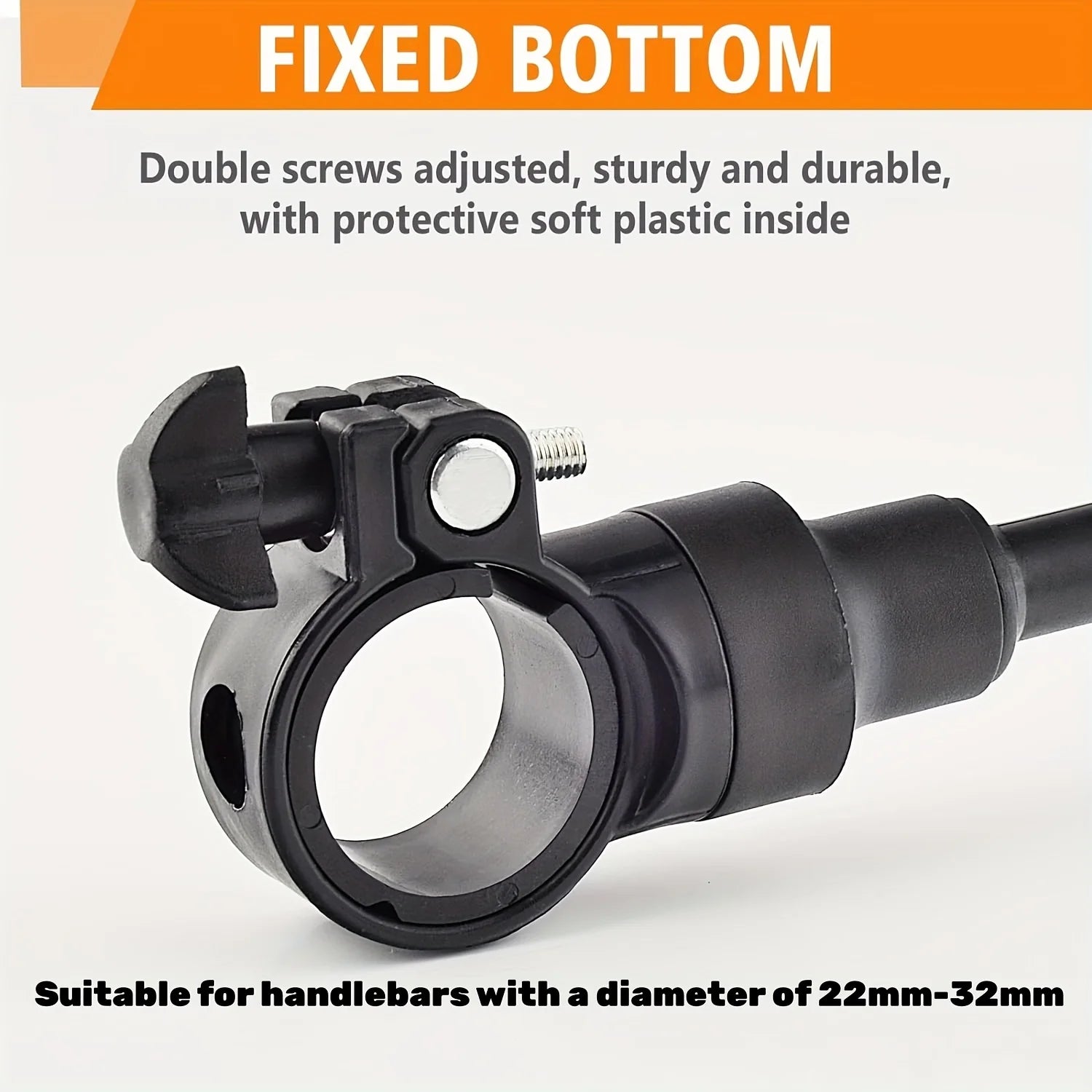 2PCS Bike Mirror Bike Handlebar Rearview Mirror Rotatable And Adjustable Wide Angle Rear View Shockproof Convex Mirror Universal