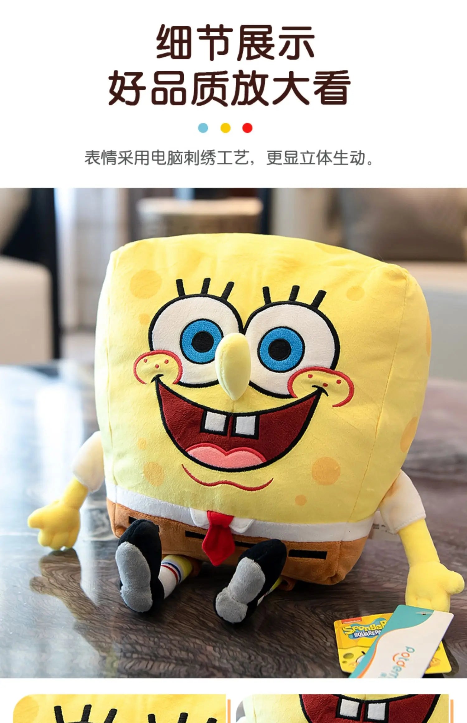 Anime Plushie Doll Spongebob Peluches Doll Squarepants Patrick Star Squidward Eugene Krabs Gary Kawaii Cartoon Stuffed Plush Toy