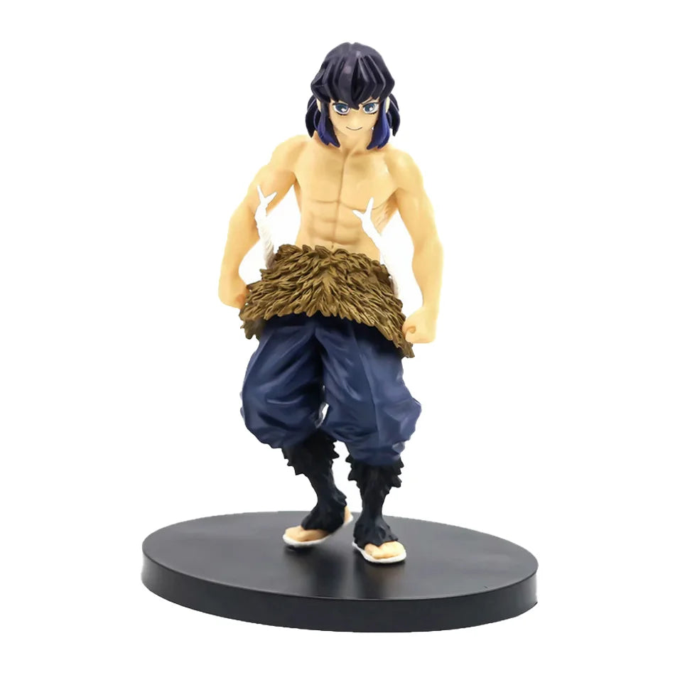 Anime Figure Kamado Tanjirou Nezuko Demon Slayer Figure Action Figures PVC Model Toys Zenitsu Figurine Inosuke Kimetsu No Yaiba