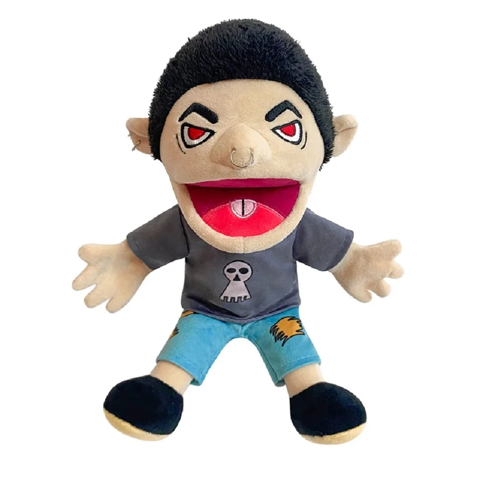 30/60cm Jeffy Hand Puppet Plush Children Soft Doll Talk Show Party Props Christmas Doll Plush Toys Puppet Kids Gift