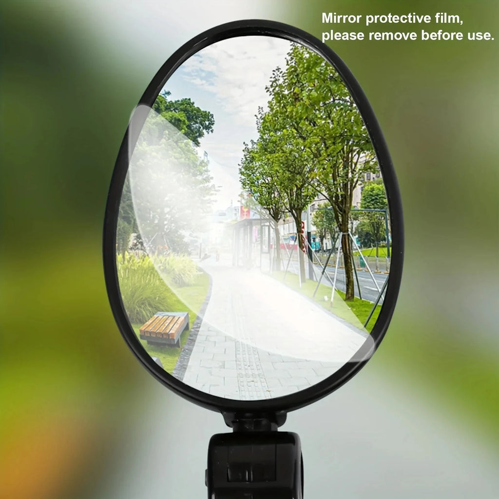 Bicycle Rearview Mirror 360 Rotate Adjustable Bike Rear View Mirror Wide-Angle Road Cycling Handlebar Universal MTB Accessories