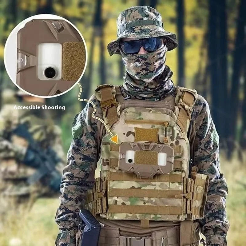 NEW Tactical MOLLE Folded Navigation Board Mobile Phones Navigator Holder Vest Chest Bag Admin Panel Hunting Vest Accessories