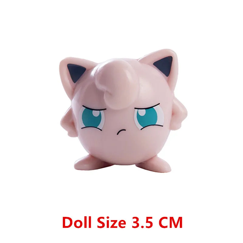 Pokemon Anime Figure Pikachu Eevee Charizard Mewtwo Cartoons Figure Collection Model Pocket Monster Action Toys Birthday Gift