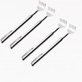 silvery Telescopic Back Scratcher,  Portable Extendable Stainless Steel  Scratchers for Men Women ，Mothers Gifts，Gifts For Men，G