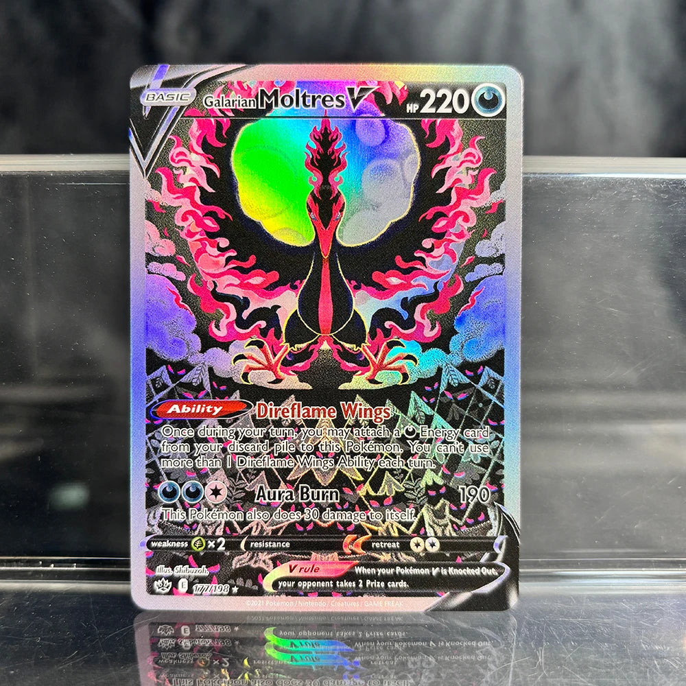 Holographic PKM Single Cards Charizard EX Pikachu 1st Edition Neo Mewtwo PTCG Proxy Cards Collection Battle Cards Toys Gifts