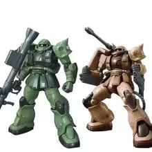 Hg 1/144 Gto Ms-06c-6/R6 Zaku 2 Type C-6 Anime Action Figure Robot Mecha Assembly Model Kit For Kids Plastic Model Doll Toy Gift