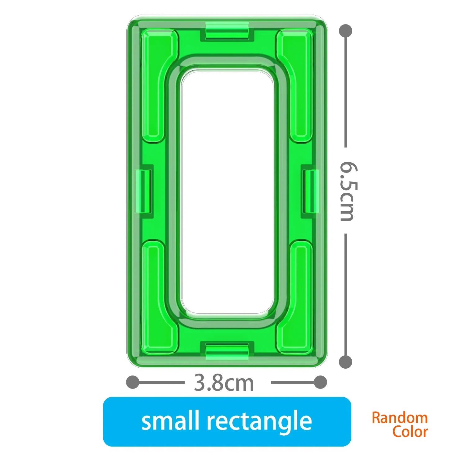 large Magnetic tiles Designer Magnet Building Blocks Accessories Educational Constructor Toys For Children Kids Girls Set Gift
