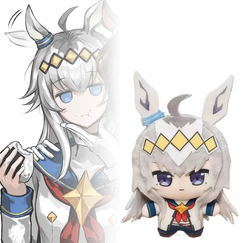 10CM Kawaii Uma musume Plush Toy Cartoon Anime Game Character Merchandise Keychain Cosplay Peripheral Dolls Kid Collectible Gif