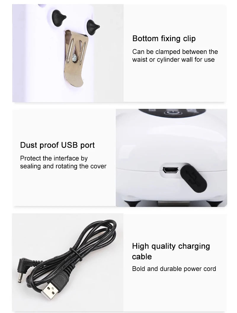 SOBO Aquarium Fish Tank Oxygen Air Pump Compressor Charging Silent USB with Battery Portable Fishing Oxygenator 6000mA Outdoor