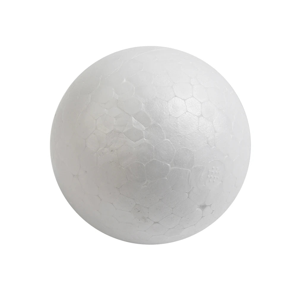 6-12cm Modelling Polystyrene Foam Balls White Craft Balls DIY Hand-painted Gifts Accessory Wedding Celebrations Event Supplies