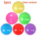 3Pcs 16CM Fun Games Kids Inflatable Ball Rubber Toy Baby Cartoon Thorn Large Balloon Developmental Children Massage Toys Balls