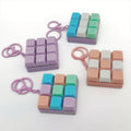 New Keyboard Fidget Toy, Fidget Clicker Keyboard Fidget Keychain, Button Fidget Gifts for Adults to Relieve Stress and Pass Time