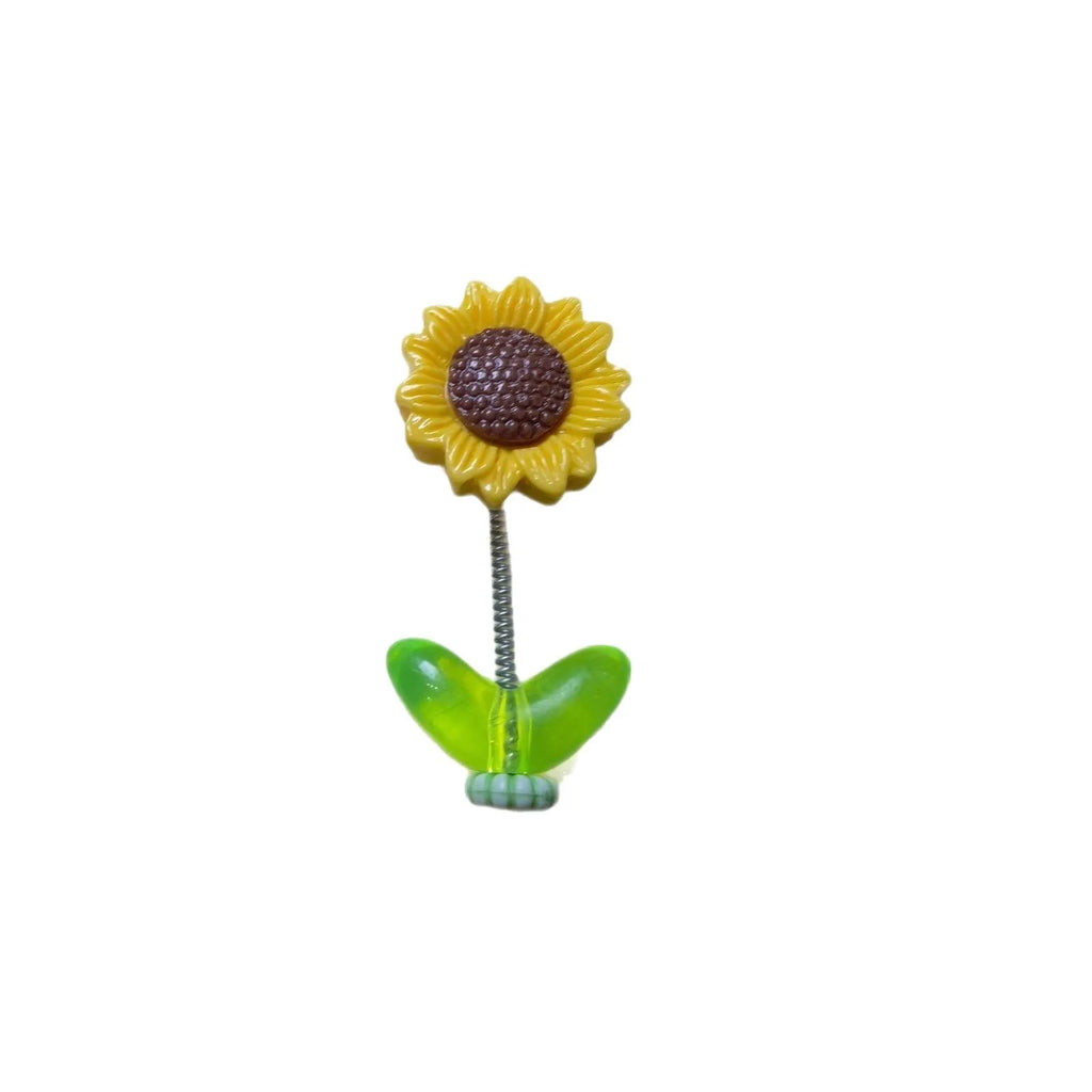 Cute Shaking Sunflower Car Decor Funny Dashboard Ornament for Car Interior Styling