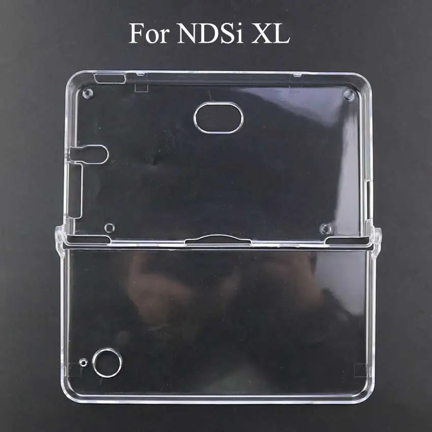 Transparent plastic protective cover, suitable for hard shell shells of NDSL, NDSi, new 3DS XL, GBA SP game consoles