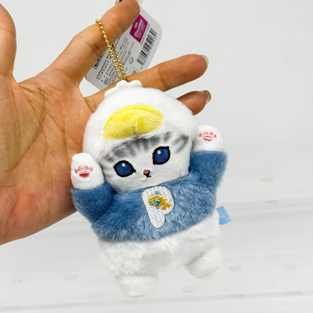 Anime Shark Cat Co Branded Cross-dress Kuromi Hello Kitty Cinnamoroll Plush Toys Collect Decoration Pendant Gift