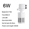 3 in 1 Aquarium Filter Pump Silent Fish Tank Submersible Air Oxygen Aerator Aquarium Air Pump Water Changer Pump Wave Maker 220v